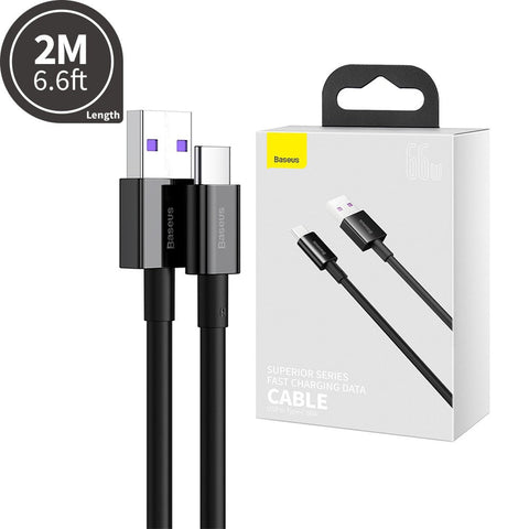 Baseus Superior Series Fast Charging Data Cable USB to Type-C 66W 1M