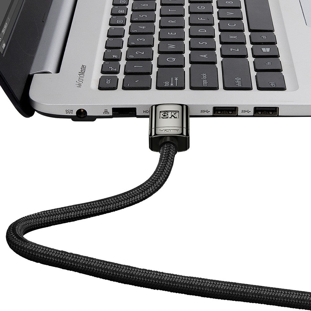 Baseus High Definition Series HDMI 8K to HDMI 8K Adapter Cable 2M-Black