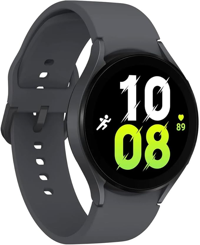 Samsung Galaxy Watch5 (44mm, WiFi + Bluetooth + LTE) – Graphite – Watch + Matching Band Only