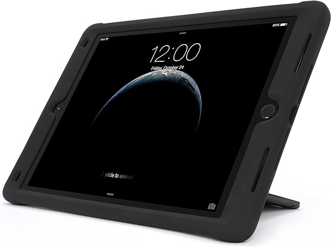 Kensington BlackBelt 2nd Degree Rugged Case Cover Stand Protect for iPad Air 2