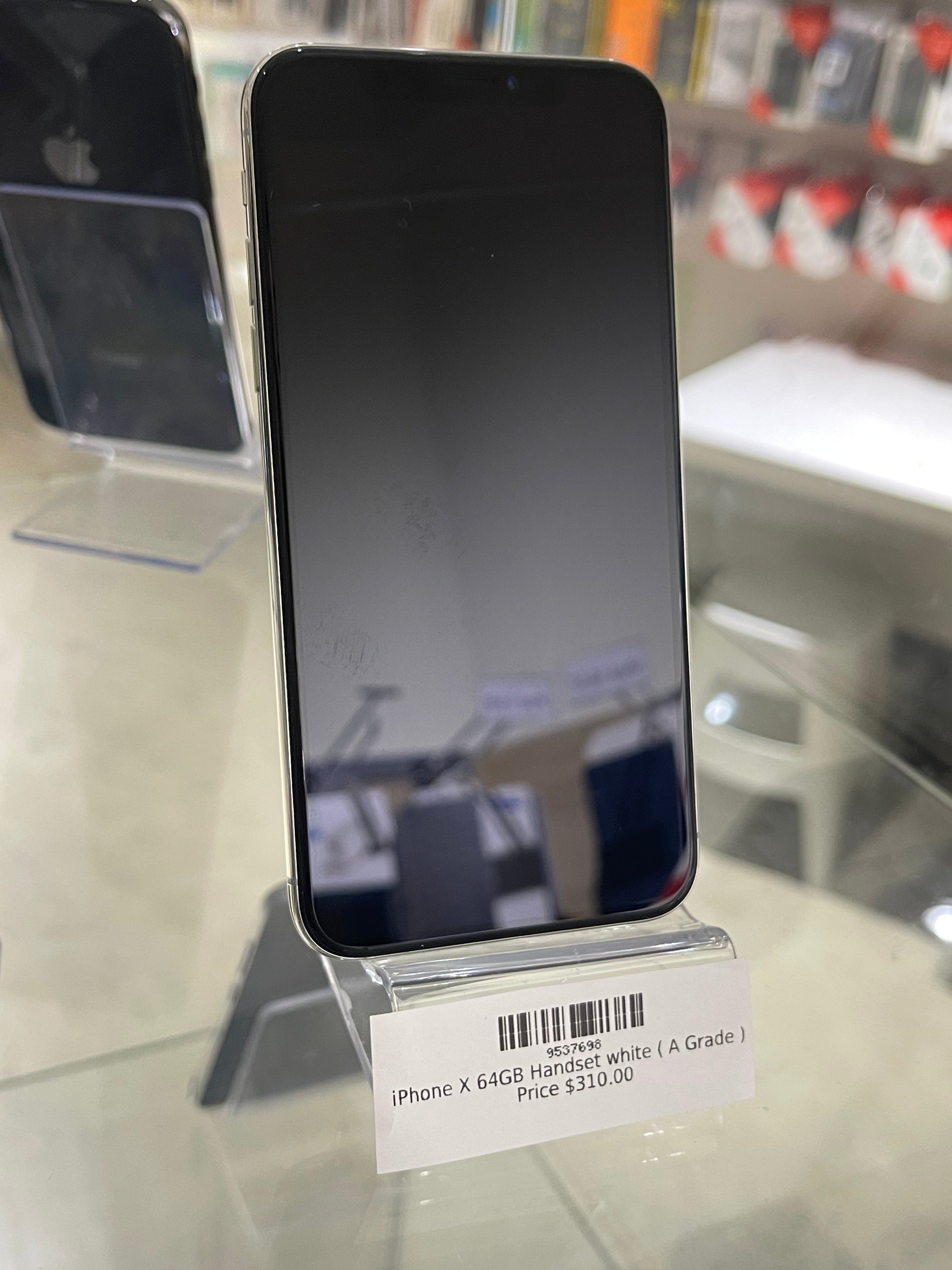 IPhone X 64GB Silver Handset