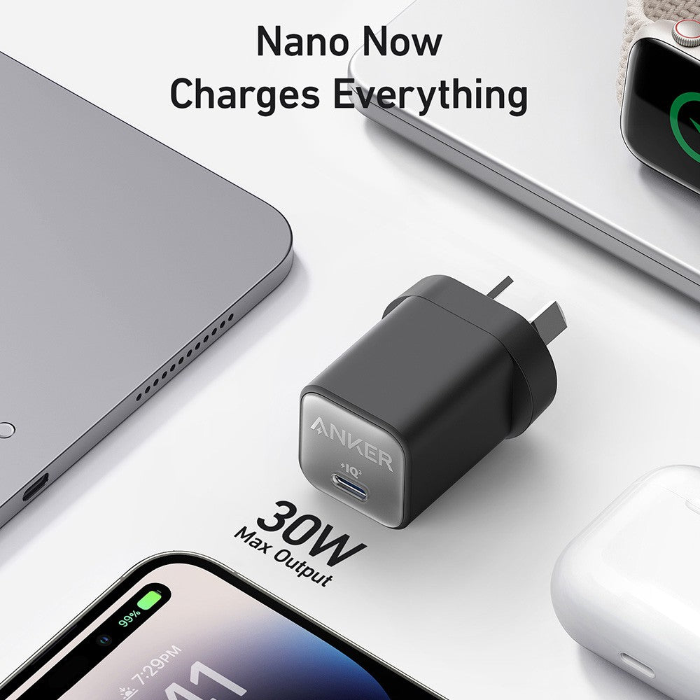 Anker 511 Nano 30W Charger (A2147T11)-Black