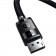 Baseus High Definition Series DP 8K to DP 8K Adapter Cable 1.5M-Cluster Black