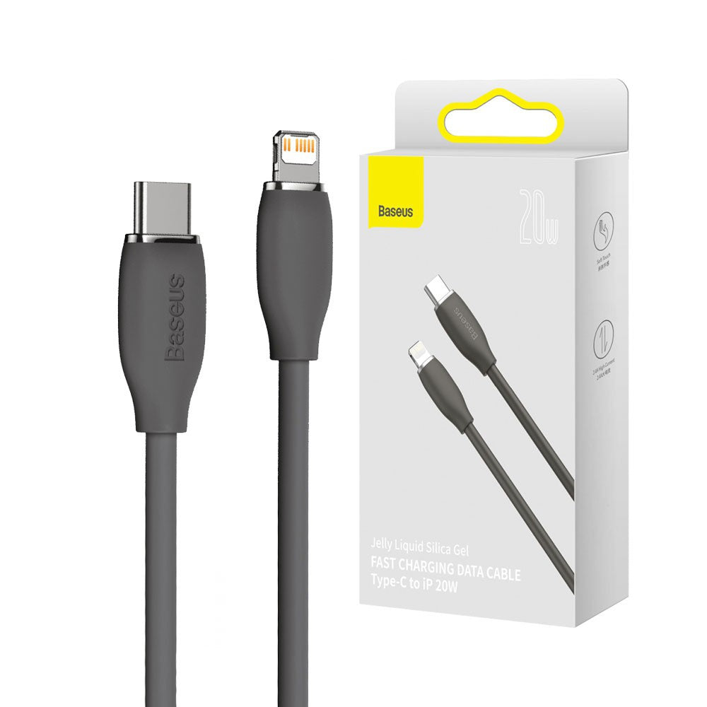 Baseus Jelly Liquid Silica Gel Fast Charging Data Cable Type-C to iP 20W 1.2m