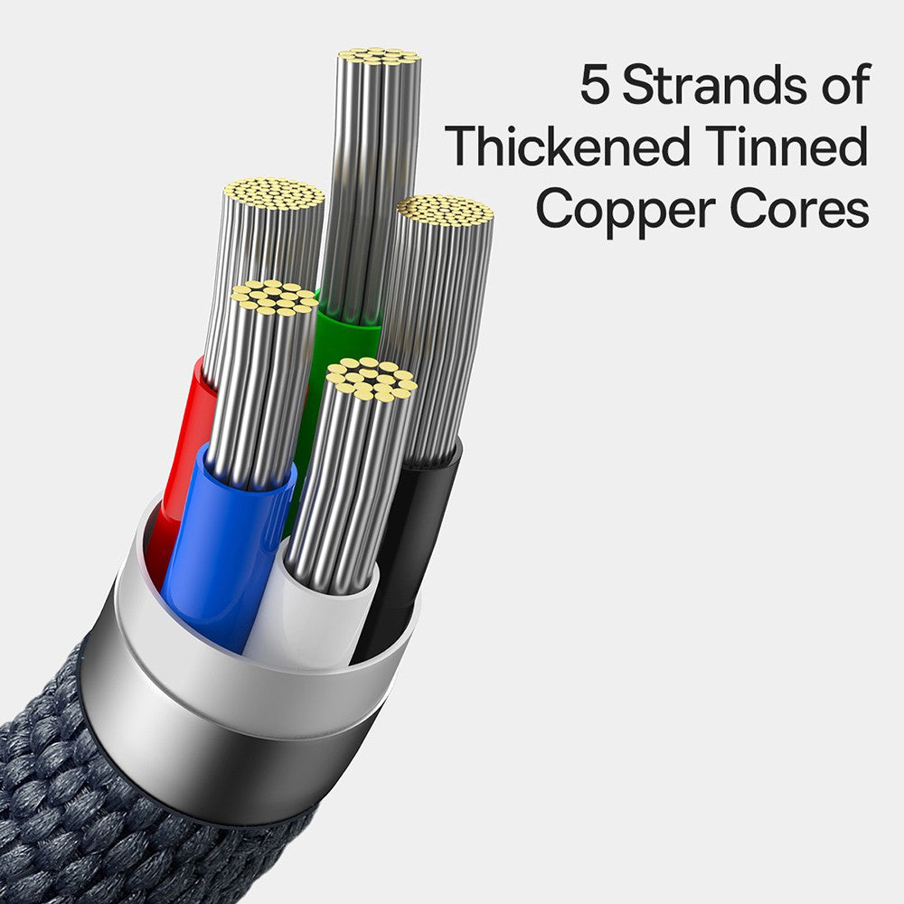 CW-FXP Baseus Crystal Shine Series Fast Charging Data Cable Type-C to iP 20W 1.2m-Black