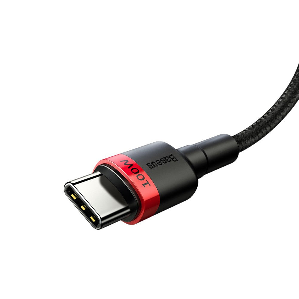 Baseus Flash Series 2 USB4 Full Featured Data Cable Type-C to Type-C 240W 1M-Cluster Black Compatible for iPhone 15 Series