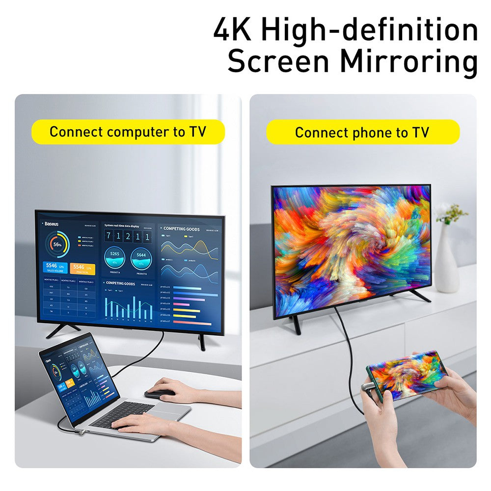 Baseus Hammer Cable Type-C PD3.1 Gen2 100W (20V/5A) 1.5M Compatible for iPhone 15 Series