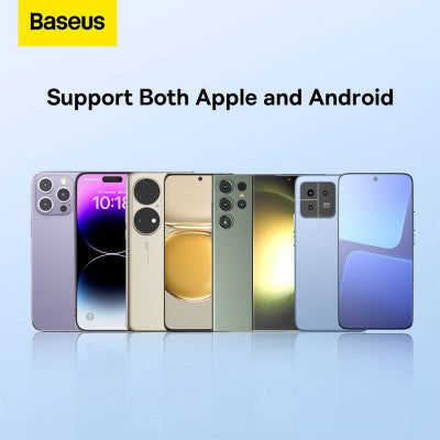 Baseus Simple 2 Wireless Charger 15W With Type-C To Type-C Cable-Cluster Black