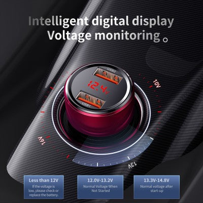 Baseus Magic Series PPS Digital Display Intelligent Dual Quick Charging and Car Charging of 45W