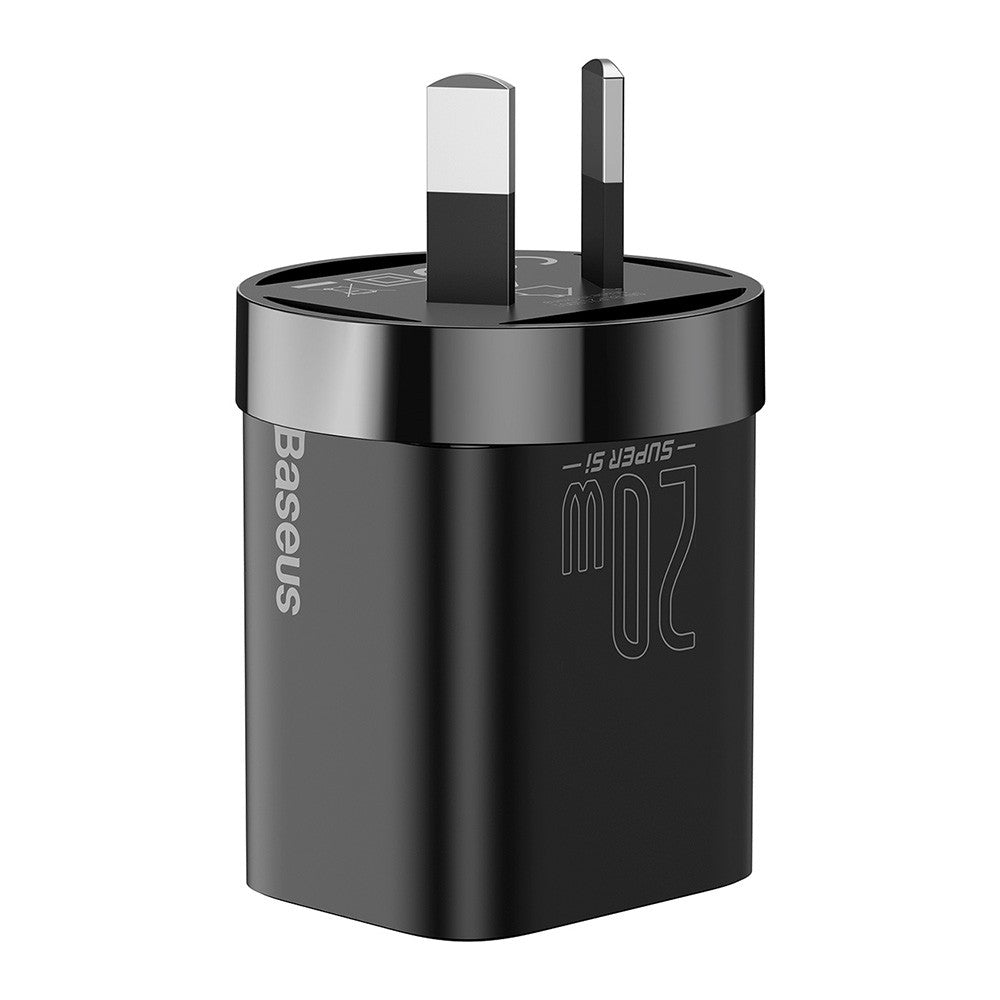 Baseus Super Si Quick Charger 1C 20W AU-Black
