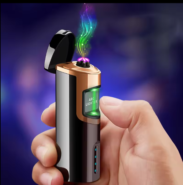 DEBANG Infrared Induction Switch Rechargeable USB Double Arc Lighter Customized Logo New Technology Lighter