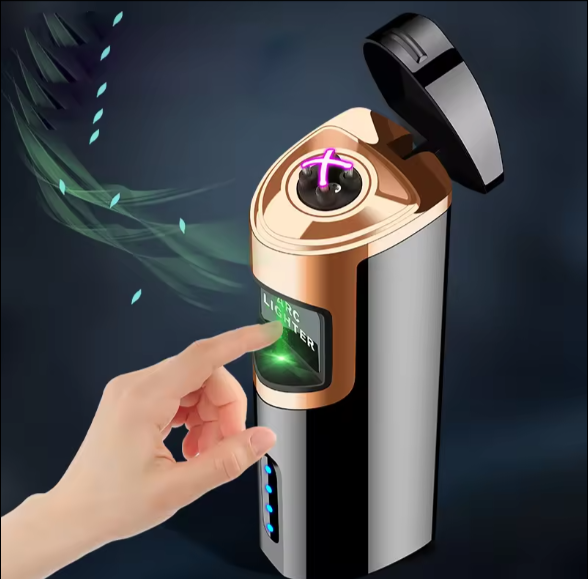 DEBANG Infrared Induction Switch Rechargeable USB Double Arc Lighter Customized Logo New Technology Lighter