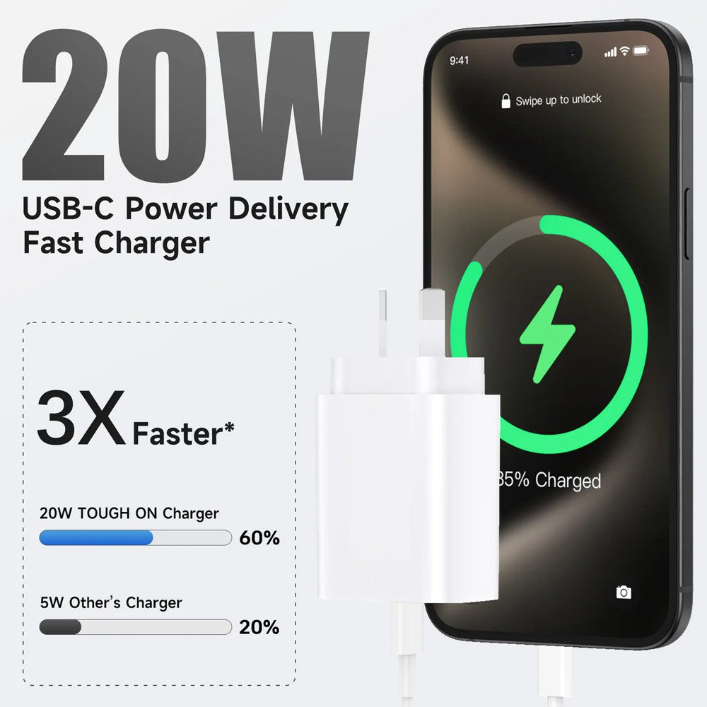 iQuick 20W PD3.0 USB-C Charging Adapter