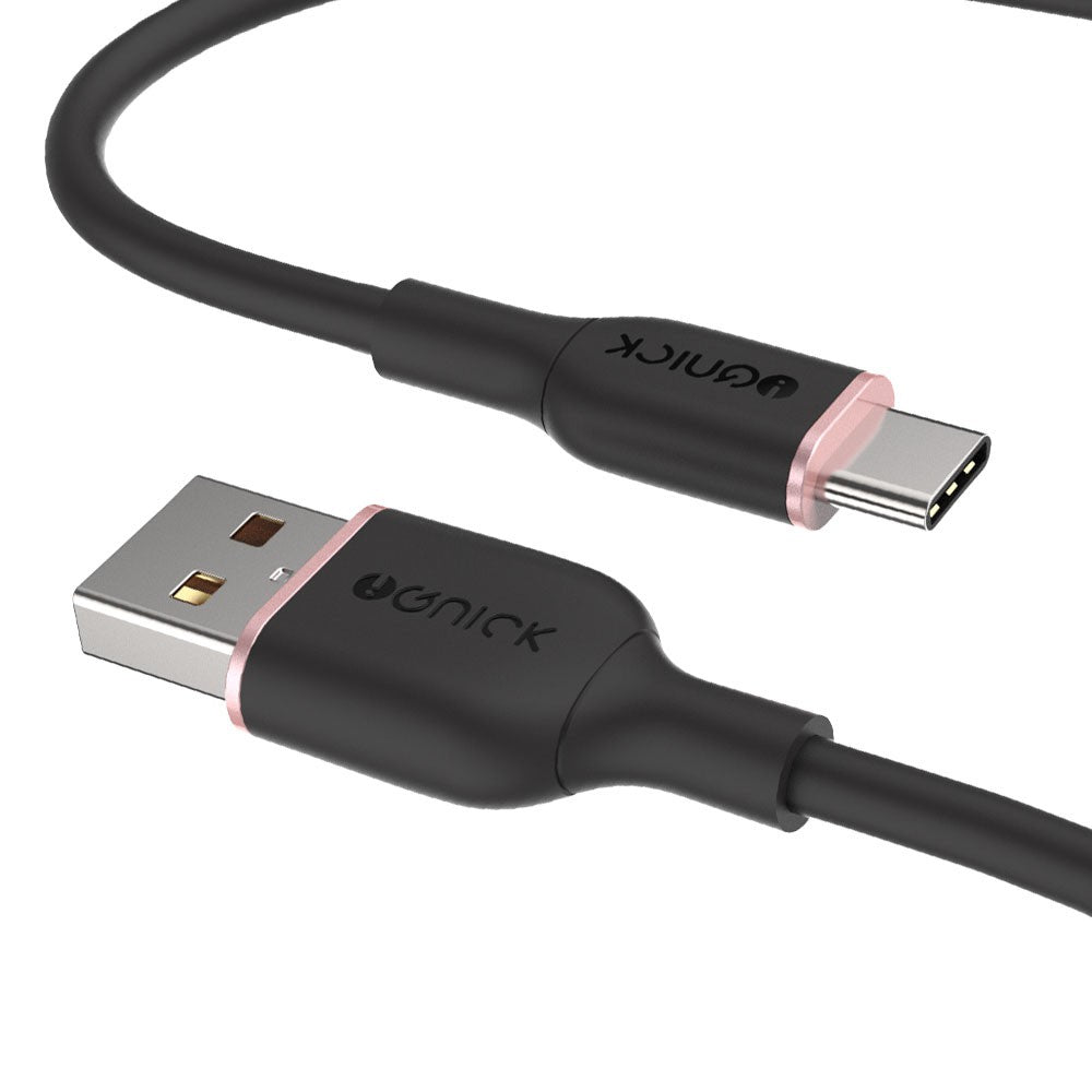 iQuick PowerWire 1 Series TPE Charging Date Cable USB to Type-C 3m (Support Huawei 66W Super Charge)