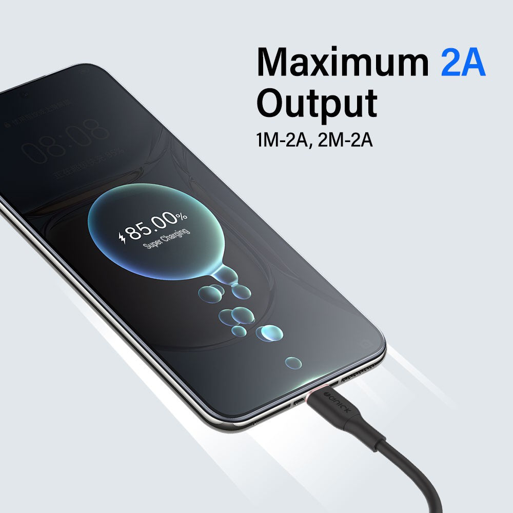 iQuick PowerWire 1 Series TPE Charging Date Cable USB to Micro USB 1m