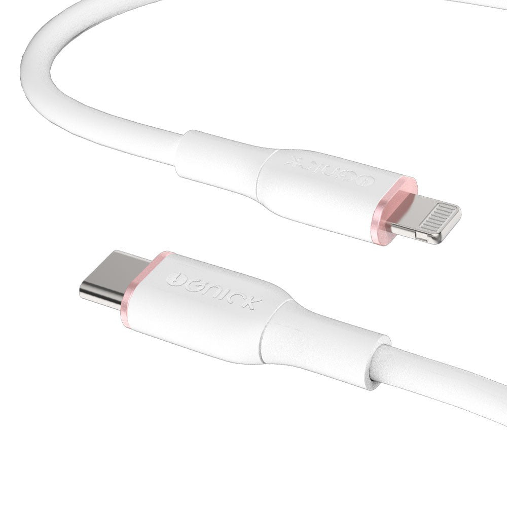 iQuick PowerWire 1 Series TPE Charging Date Cable Type-C to iP 2m