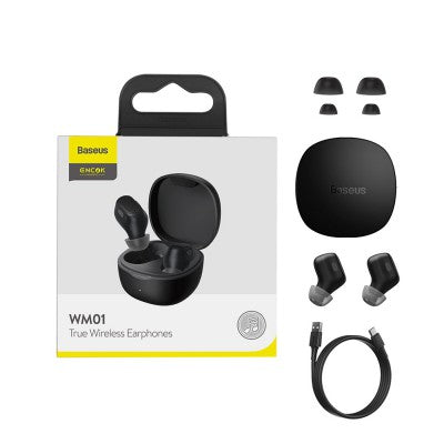 Baseus Encok True Wireless Earphones WM01 (Upgrade to Bluetooth 5.3)