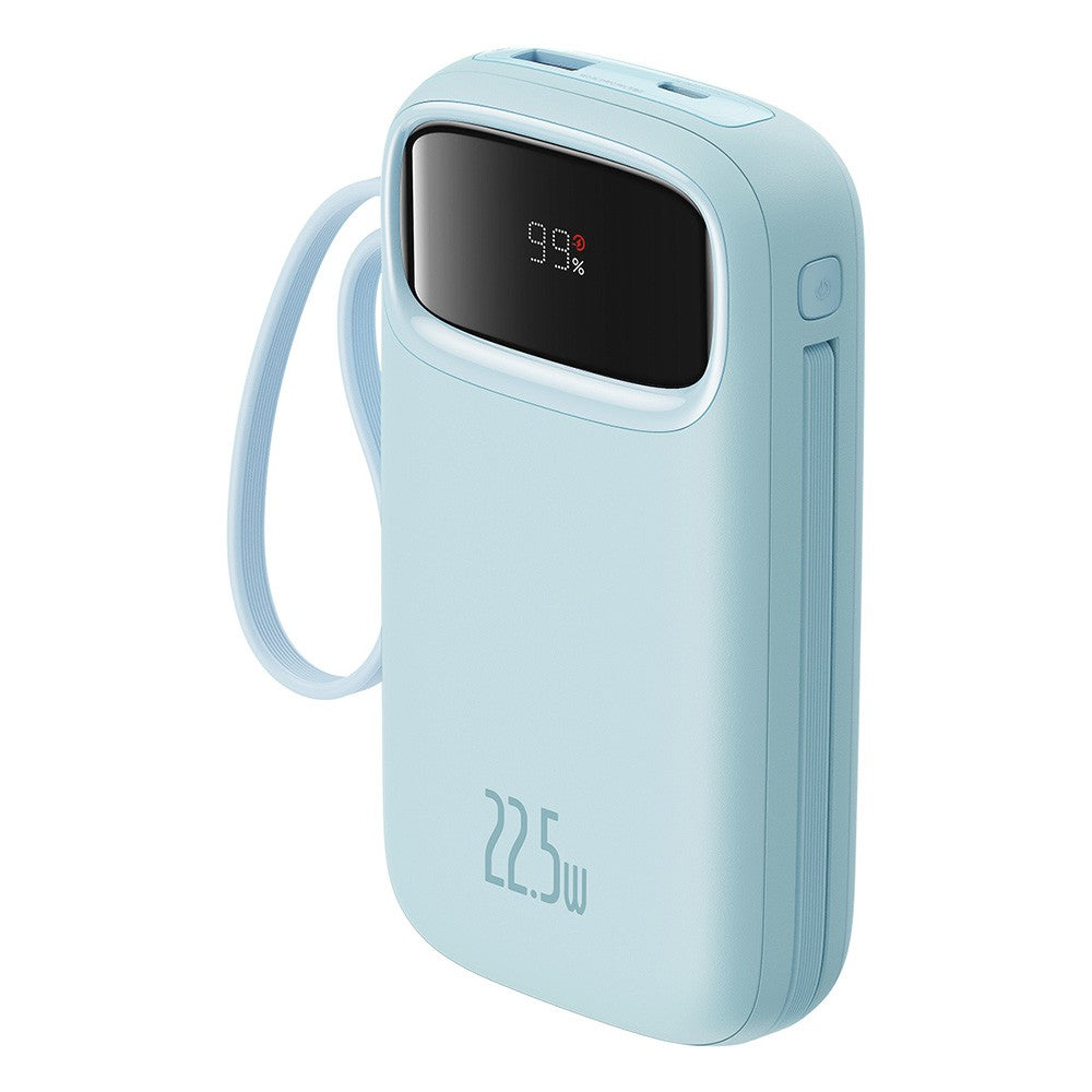 Baseus Qpow2 Dual-Cable Digital Display Fast Charge Power Bank 10000mAh 22.5W