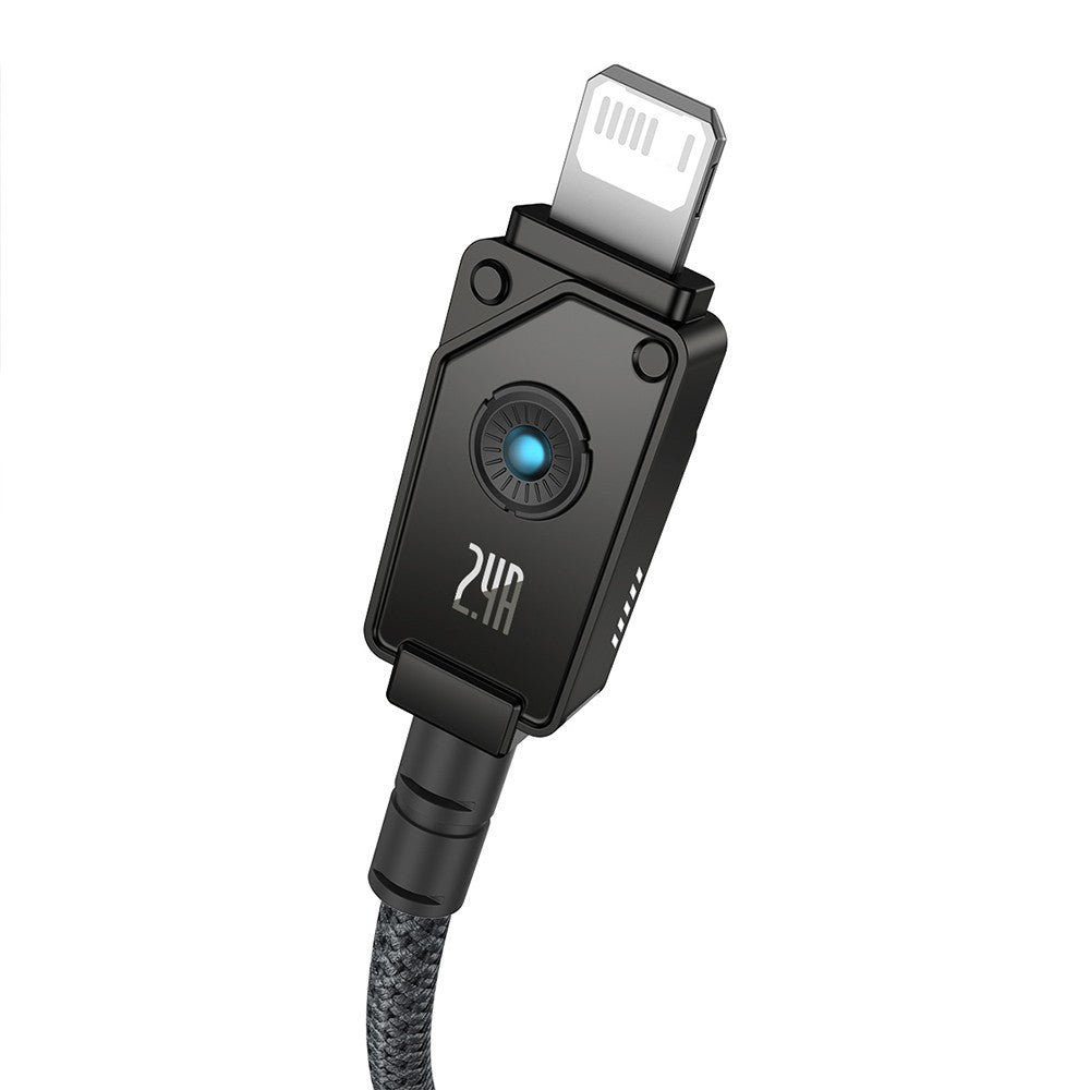 Baseus Unbreakable Series Fast Charging Data Cable USB to iP 2.4A 2m