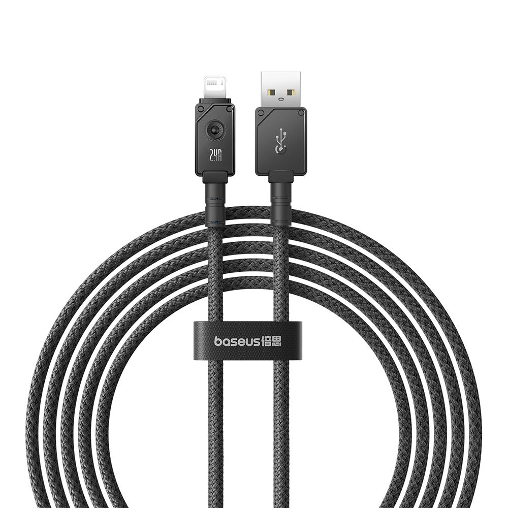 Baseus Unbreakable Series Fast Charging Data Cable USB to iP 2.4A 2m