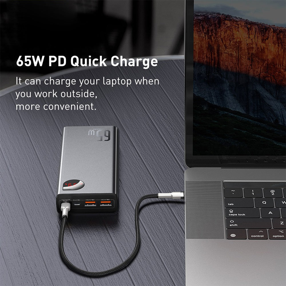 Baseus Adaman Metal Digital Display Quick Charge Power Bank 20000mAh 65W