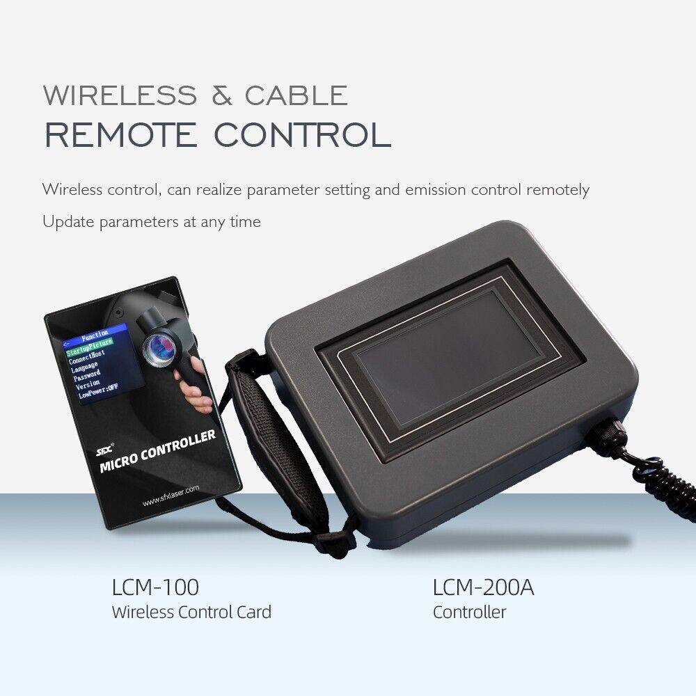 Portable 200W Pulse Laser Cleaner Rust/Paint/Coating Removal Machine