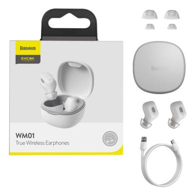 Baseus Encok True Wireless Earphones WM01 (Upgrade to Bluetooth 5.3)